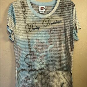 Harley-Davidson Women's Multicolor Graphic Tee